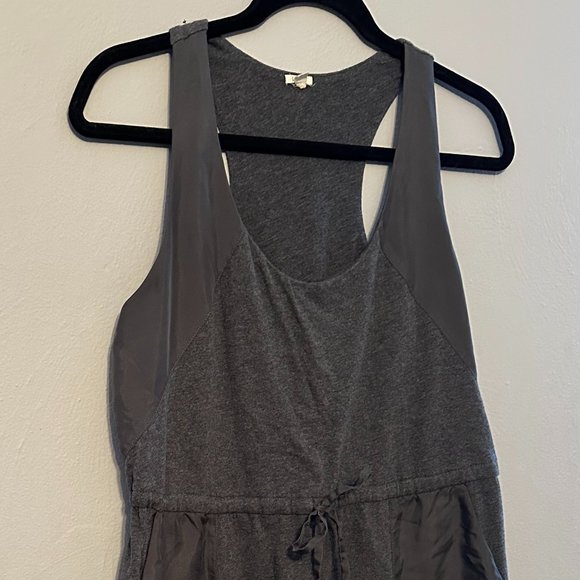 J. Crew Women's Sleeveless Hideaway Dress with Waist Tie in Gray Size Small - Picture 4 of 16